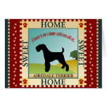 Airedale Greeting Card