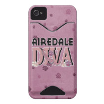 Airedale DIVA Iphone 4 Id Cases