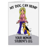 Airedale Honor Student Greeting Card