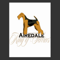 Airedale, King of Terriers, Detailed postcards