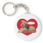 Airedale, Lakeland, Welsh Terrier Keychains