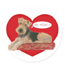 Airedale, Lakeland, Welsh Terrier Sticker