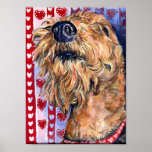 Airedale Love Poster posters