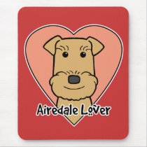 Airedale Lover Mouse Mats