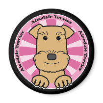 Airedale Fridge Magnet