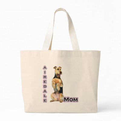 Airedale Mum 4 Bag by GreyWolfCreation