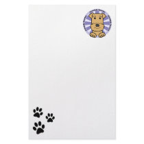 Airedale Customized Stationery