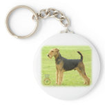 Airedale Terrier 8T092D-16 Key Chain