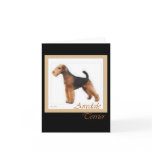 Airedale Terrier Art Greeting and Note Cards