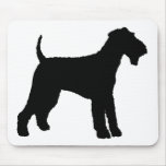 Airedale Terrier (black) Mouse Mats