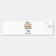 Airedale Terrier Bumper Sticker