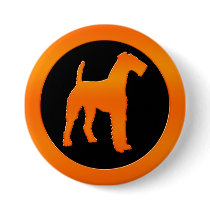 Airedale Terrier Pins