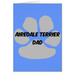 airedale terrier greeting card