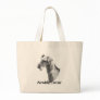 Airedale Terrier Charcoal Tote Bag