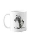 Airedale Terrier Charcoal mugs