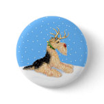 Airedale Terrier Christmas Dale Deer