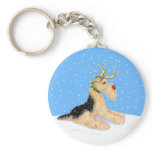 Airedale Terrier Christmas Dale Deer