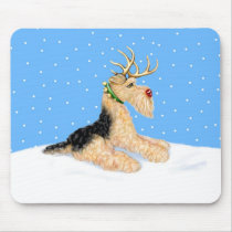 Airedale Terrier Christmas Dale Deer