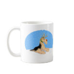 Airedale Terrier Christmas Dale Deer Mug