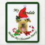 Airedale Terrier Christmas Gifts Mouse Pads