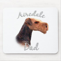 Airedale Terrier Dad 2 Mouse Pads