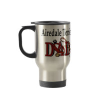 Airedale Terrier Dad Apparel Gifts Coffee Mug