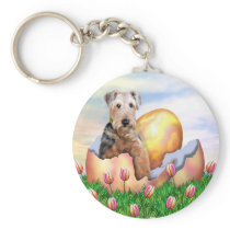 Airedale Terrier Easter Surprise