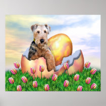 Airedale Terrier Easter Surprise