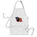 Airedale Terrier Flag Aprons