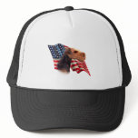 Airedale Terrier Flag Hats