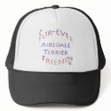 Airedale Terrier Furever hats