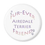 Airedale Terrier Furever Magnets