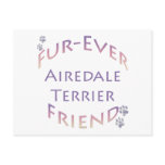 Airedale Terrier Furever Postcards