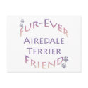Airedale Terrier Furever postcards