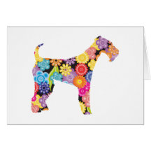 Airedale Terrier Greeting Card