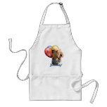 Airedale Terrier Happy Birthday Balloon Aprons