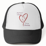 Airedale Terrier Heart Belongs Mesh Hats