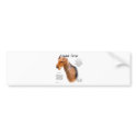 Airedale Terrier History Design bumper stickers