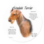 Airedale Terrier History Design stickers