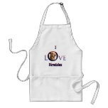 Airedale Terrier I Love Aprons