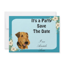 Airedale Terrier - I'ma Airedale Lover Floral