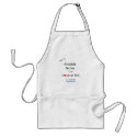 Airedale Terrier Lick Design aprons