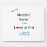 Airedale Terrier Lick Design Mouse Pads