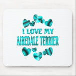 AIREDALE TERRIER Love mousepads