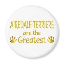 Airedale Terrier Refrigerator Magnets