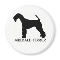 Airedale Terrier Magnet