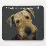 Airedale Terrier mouse pad mousepads