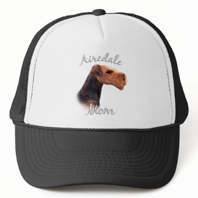 Airedale Terrier Mum 2 Trucker Hats by GreyWolfCreation