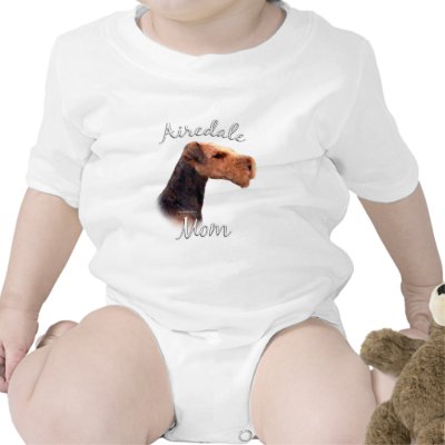 Airedale Terrier Mum 2 Tee Shirt by GreyWolfCreation