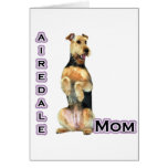 Airedale Terrier Mum 4 Cards
